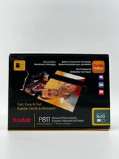 Kodak P811 Personal Scanner Photo 8 1/2 X 11 & 35 mm Negative 4GB Micro SD Card