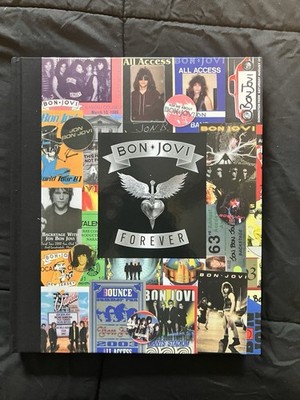 BON JOVI SIGNED FOREVER HARDCOVER BOOK BRAND NEW IN HAND READY TO SHIP!!