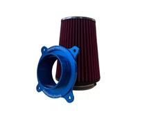 RacingPowerSports Pro Flow Intake Filter KN Style Yamaha Raptor 700 Blue