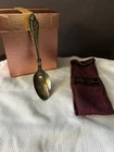 Reed and Barton Sterling Silver Infant Feeding Spoon with Stork 5 3/4" Vintage