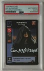 DARTH SIDIOUS • SIGNED • Ian McDiarmid PSA DNA AUTO RARE • YOUNG JEDI CCG CARD