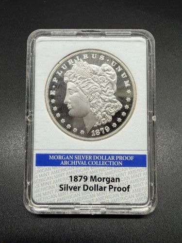 1879 Morgan Silver Dollar Proof American Mint Limited Edition