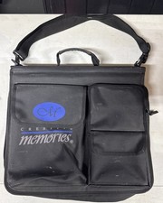 Creative Memories Memory Mate Black Tote Bag with 3 Ring Binder