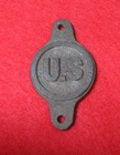 Dug Civil War US Cast Brass Bit Boss Found at Battle of Kennesaw Mountain, GA
