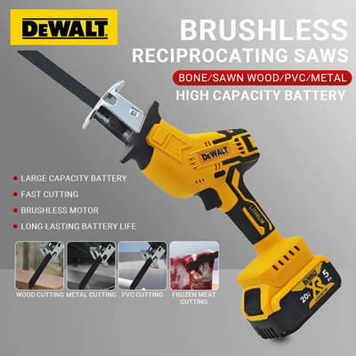 #ad Dewalt 3999W Cordless Electric Reciprocating Saw 20V Brushless Electric Saw... $91.50