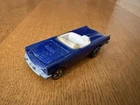 VINTAGE 1968 HOT WHEELS REDLINE MIDNIGHT BLUE CLASSIC ‘57 T-BIRD 1:64 USA MADE