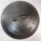 Griswold Large Logo #10 2553 Tite-Top Dutch Oven LID Rings True Sits Flat