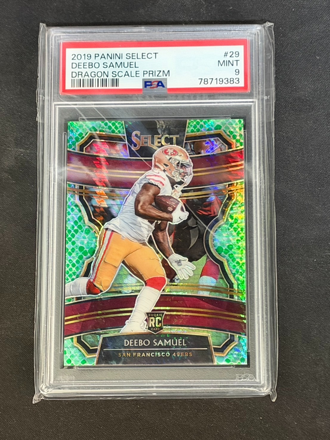 Deebo Samuel Panini Select #29 Dragon Scale