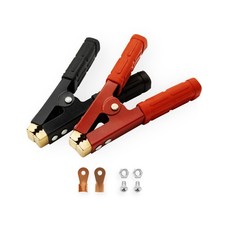 2PCS Battery Jumper Cable Clamps, Govel Heavy Duty Pure Copper Alli... Fast Ship