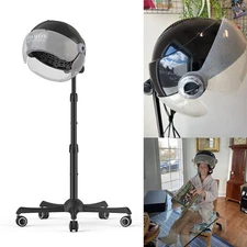 TASALON Professional Hooded Stand Up Bonnet Hair Dryer Adjustable Hairdryer