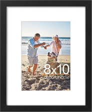 8X10 Picture Frame, Display Pictures 5X7 with Mat or 8X10 without Mat, Wall  Ta