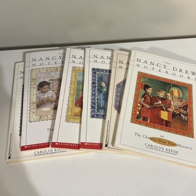 The Nancy Drew Notebooks Carolyn Keene Book Lot Of 6. 1994-2002
