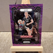 2024 Panini WNBA Monopoly Prizm Purple Wave Kate Martin Rookie (RC) #40