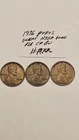 wheat penny AU/AU+ 1936,1936d,1936s SET OF 3 LINCOLN CENTS 1936-p,1936-d,1936-s