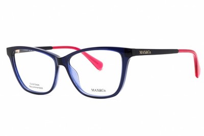 MAX & CO MO5038-090-56 Eyeglasses Frame Size 56mm 13mm 140mm BLUE Women 8892142