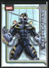 2026 Topps Chrome Marvel Comics Sleeper Agent #100 Refractor