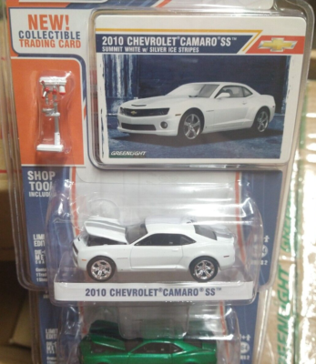 GREENLIGHT white 2010 CHEVY CAMARO SS GL Muscle hobby | eBay
