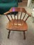 ethan allen maple captain chair