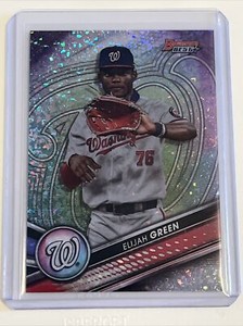 2022 Bowman's Best 103/299 Elijah Green Mini-Diamond Refractor Holo Nationals