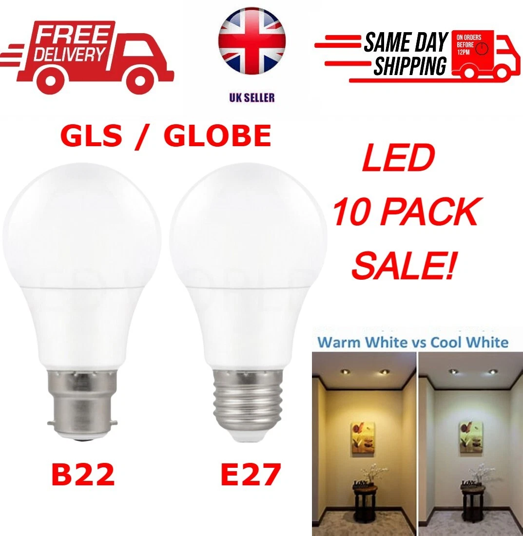 E27 led light online bulb cool white
