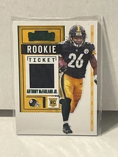 2020 CONTENDERS ANTHONY MCFARLAND JR GREEN-FOIL ROOKIE TICKET PATCH RC #RSV-AMF 