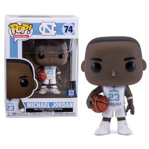 Michael Jordan Away Jersey Funko Pop #74 UNC Basketball Vinyl Figure Brand New | eBay