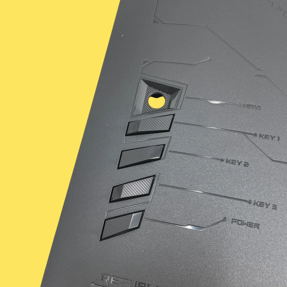 Cubierta trasera con soporte ASUS ROG Strix XG259QN 24,5" monitor para juegos #5925 Z25/2 (TC) Foto 3 de 4