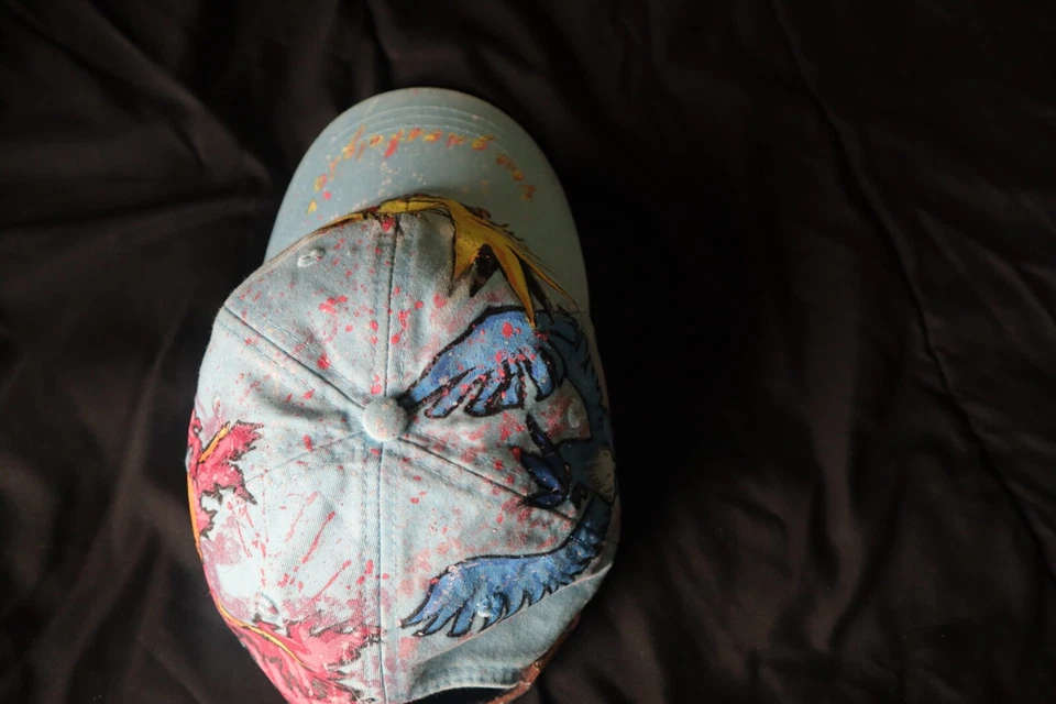 Legendary Pokemon Custom Painted Hat (RARE) - Image 2 of 4