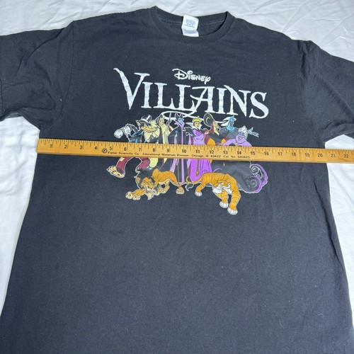 Camiseta Gráfica Negra Villanos Disney Talla Adulto Grande Cicatriz Ursula Hades Jafar - Imagen 8 de 8