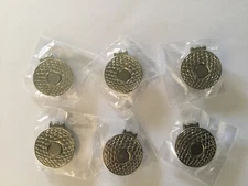 New 6 Pack Golf Magnetic Hat Clip Ball Marker Hat Clip Putting For Ball Marker 