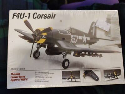 Testors F4U-1 Corsair Aircraft #623 Model Kit 1:72 Scale - Sealed