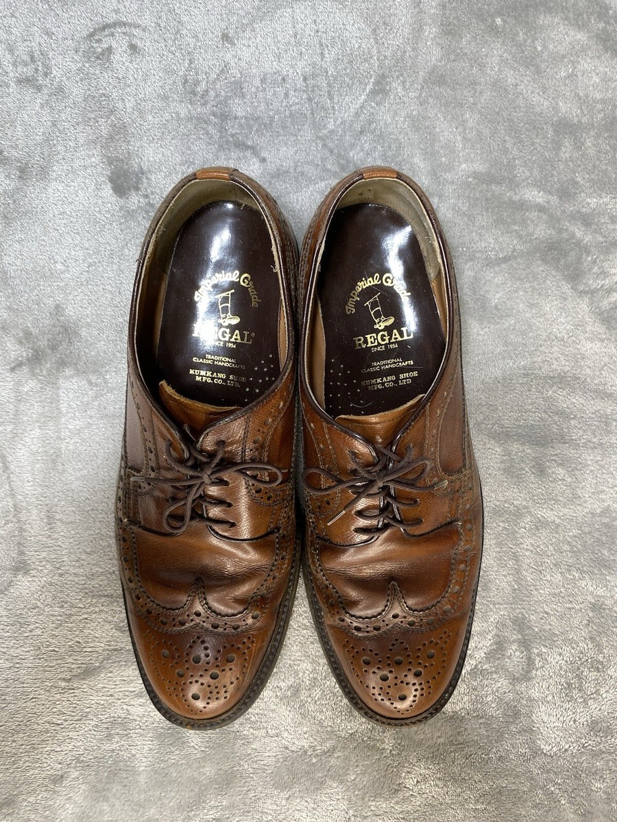 Regal Imperial Grade 275 E Black US Size 9.5 Oxfords Leather