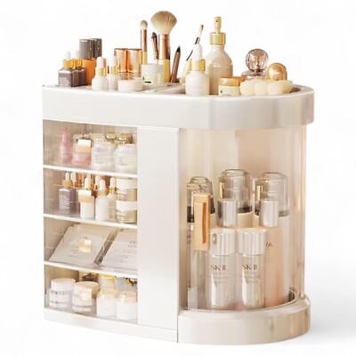 Großer Make Up Organizer Kosmetik Kosmetik Kosmetikkoffer Box 4 Schubladen Hautpflege Aufbewahrung