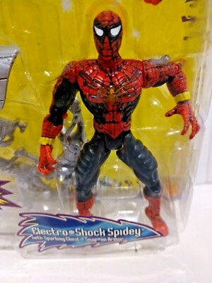 スパイダーマン エレクトロ フィギュア SPIDER-MAN ELECTORO Amazon.com: SPIDERMAN CLASSICS ELECTRO FIGURE -SEALED ON