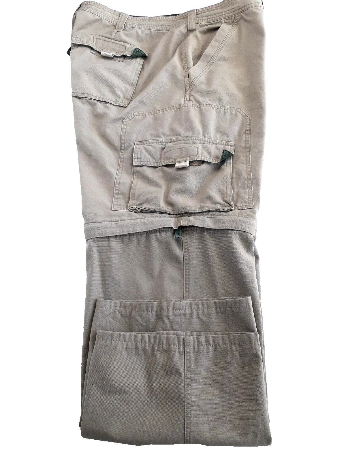 All Terrain Mens Kanki Convertible Cargo Pants 44 X38 Hiking Zip Off Leg Outdoor