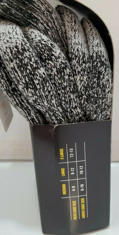 Realtree Dry Knit Thermal Heavyweight Socks 2-Pair Grey Size Medium - Image 4 of 4