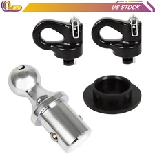 Gooseneck Trailer Hitch Ball Kit Puck System 2-5/16 in. 60692 For Chevy GMC Ford