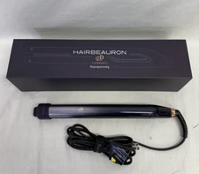 Bioprogramming HAIRBEAURON 27D Plus STRAIGHT Hair Iron with Box Used F/S Japan