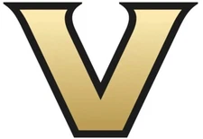 Vanderbilt Commodores Logo - Die Cut Laminated Vinyl Sticker/Decal