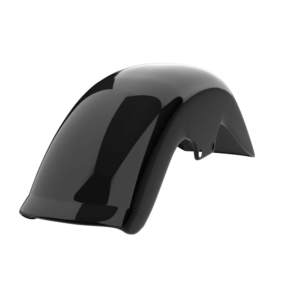 Garde-boue avant couverture plastique ABS brillant pour Harley Softail Fat Boy - Photo 3/4
