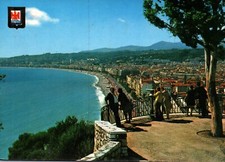 France Nice Castle Terrace of Observation Vintage Posted in 1979 Postcard 6x4