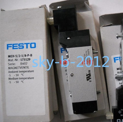FESTO MEH-5/2-1/8-P-B Pneumatik-Magnetventil – NEU, 173129