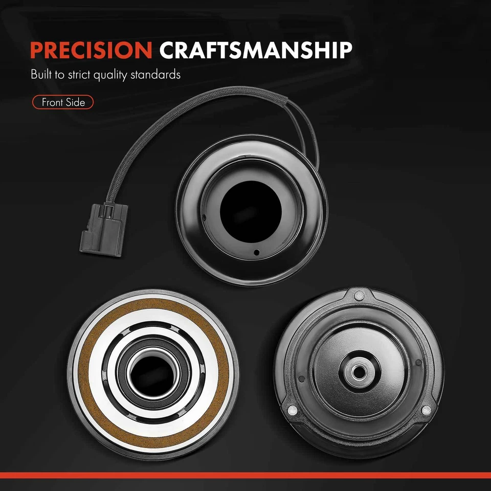 Kit de embrague compresor de aire acondicionado con 6 ranuras para Cadillac STS 2005 2006-2011 V6 3,6 L Foto 4 de 4