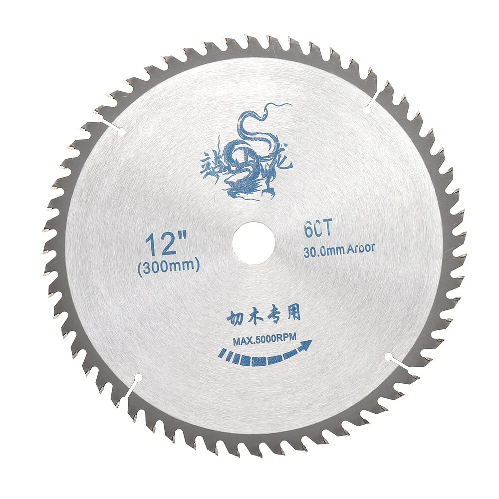 dramatic Get acquainted Monotonous 12&#034; Circular Saw Blade for Metal Aluminum Wood Steel Cutting 60 80 120  Teeth | eBay