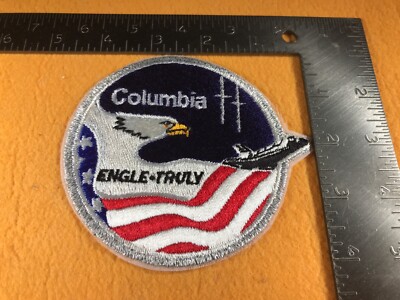C2-30 NASA SPACE SHUTTLE PATCH - COLUMBIA - EAGLE TRUELY