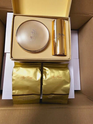 OHUI THE FIRST O HUI The First Geniture Ampoule Cover Cushion Set + Refill + Cover Brush OHUI