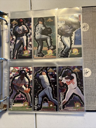 1994 Fleer Extra Bases Master Set With All 5 Insert Sets 17 Rookies 36 HOFamers - Picture 20 of 24