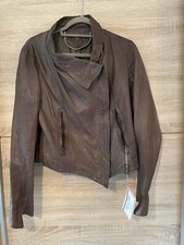 Dark Brown Real Italian Leather Jacket