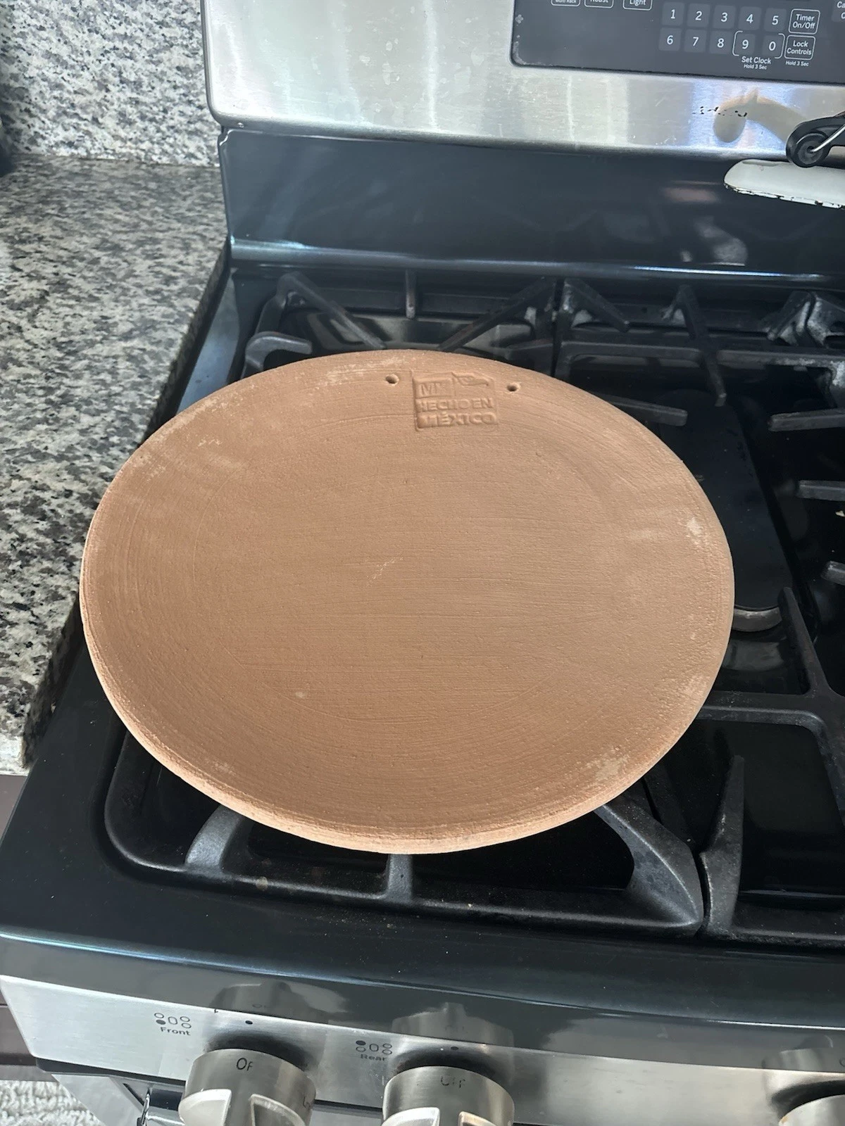 Comal for Tortillas 13” Terracota Tortilla Warner Comal para Tortillas Griddle