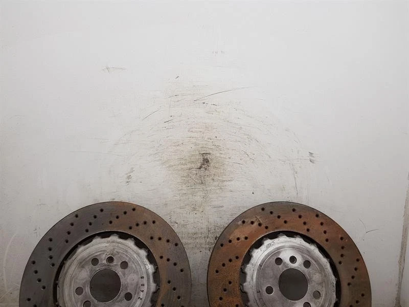 Par de discos de freno traseros BMW M5 2017 On F90 4,4 gasolina 7991103 7991104 Foto 3 de 4